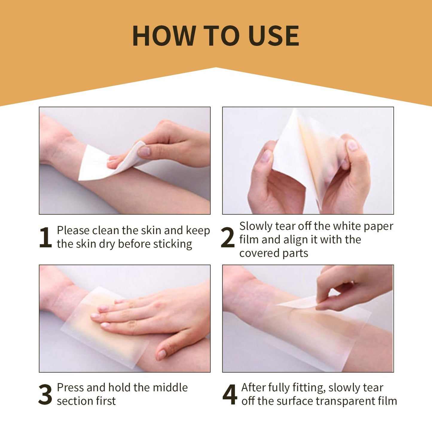 Tattoo Cover Up Tape, 6 PCS Flesh-Colored Ultra Thin Patches for Concealing Tattoos, Scars, Birthmarks, Invisible, Waterproof, and Breathable Makeup Skin Tone Concealer Stickers for Flawless Coverage