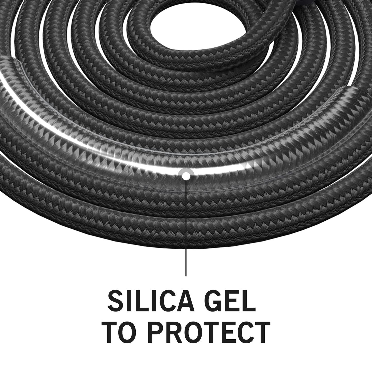 FITMYFAVO Jump Rope Cotton Adjustable Skipping Weighted jumprope for Women,Adult and Children Athletic Fitness Exercise Jumping Rope (Black)