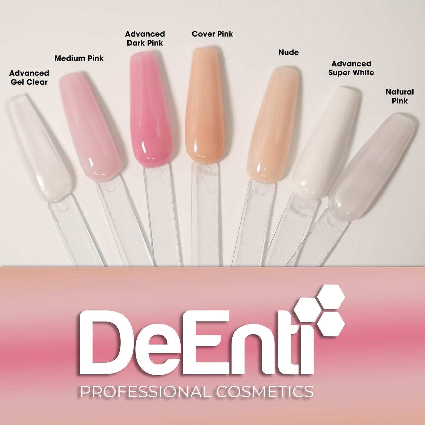 DeEnti Acrylic Nail Powder, 2oz Nude Acrylic Powder Dip for Nails, Long Lasting Salon Quality, Bubble Free Professional Manicures, Fake Nails, Carving & Extensions