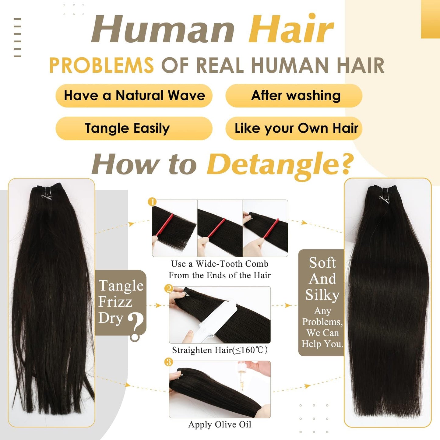 Full Shine Weft Hair Extensions Human Hair 12 Inch Weft Sew in Hair Extensions Real Human Hair 80G Color Medium Brown To Honey Blonde Mix Medium Brown Weft Ombre Brown Silky Straight Human Hair