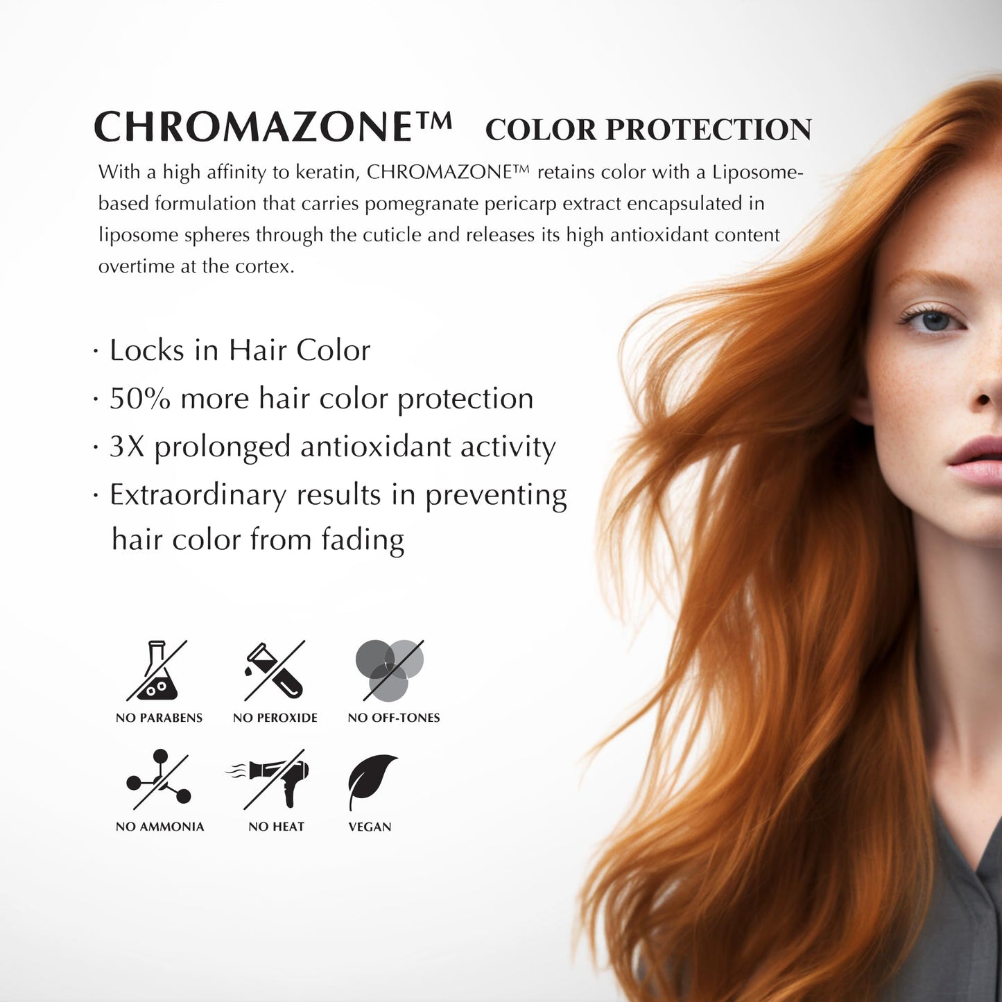 ECRU New York LUXE GLOSS Hair Gloss for Enhanced Color and Glass-Like Shine, Ginger