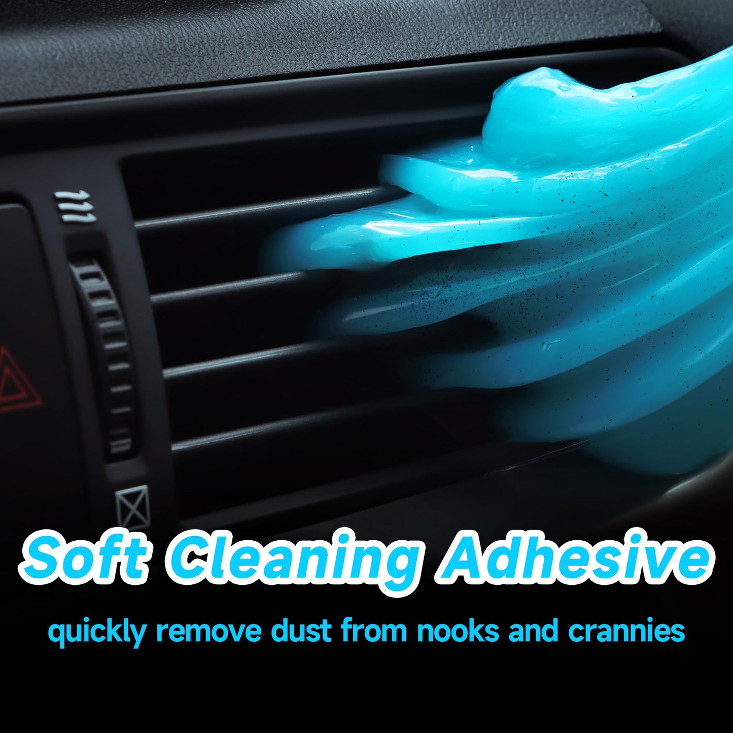 NIMeng Car Cleaning-Gel Car Detailing-Kit Car-Interior Cleaner Keyboard-Cleaner for Auto Air Vent Car Accessories Keyboard Blue 200g