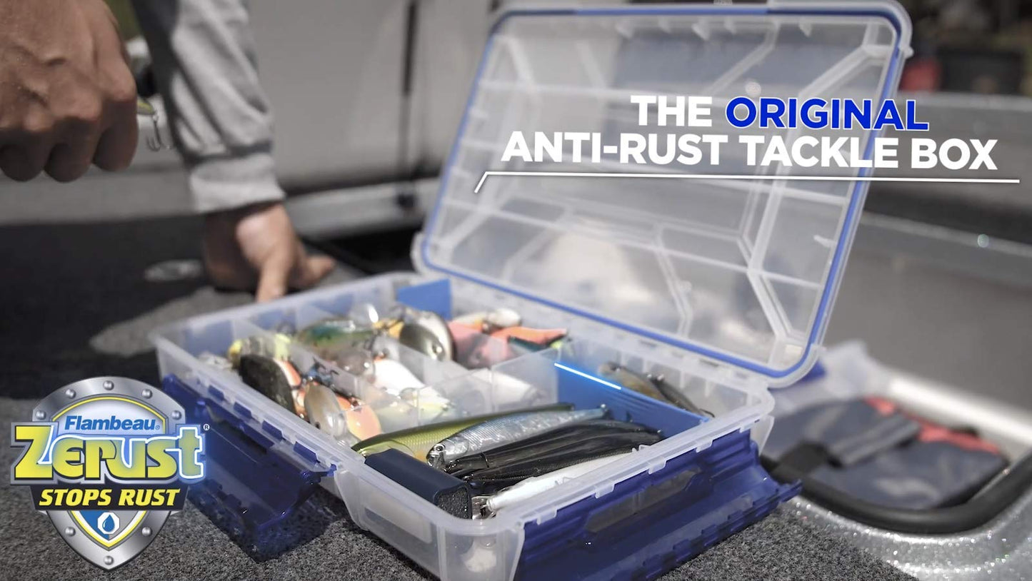 Flambeau Outdoors 4510 Super Half Satchel Soft Bait Organizer 15x8x6.25-Inch
