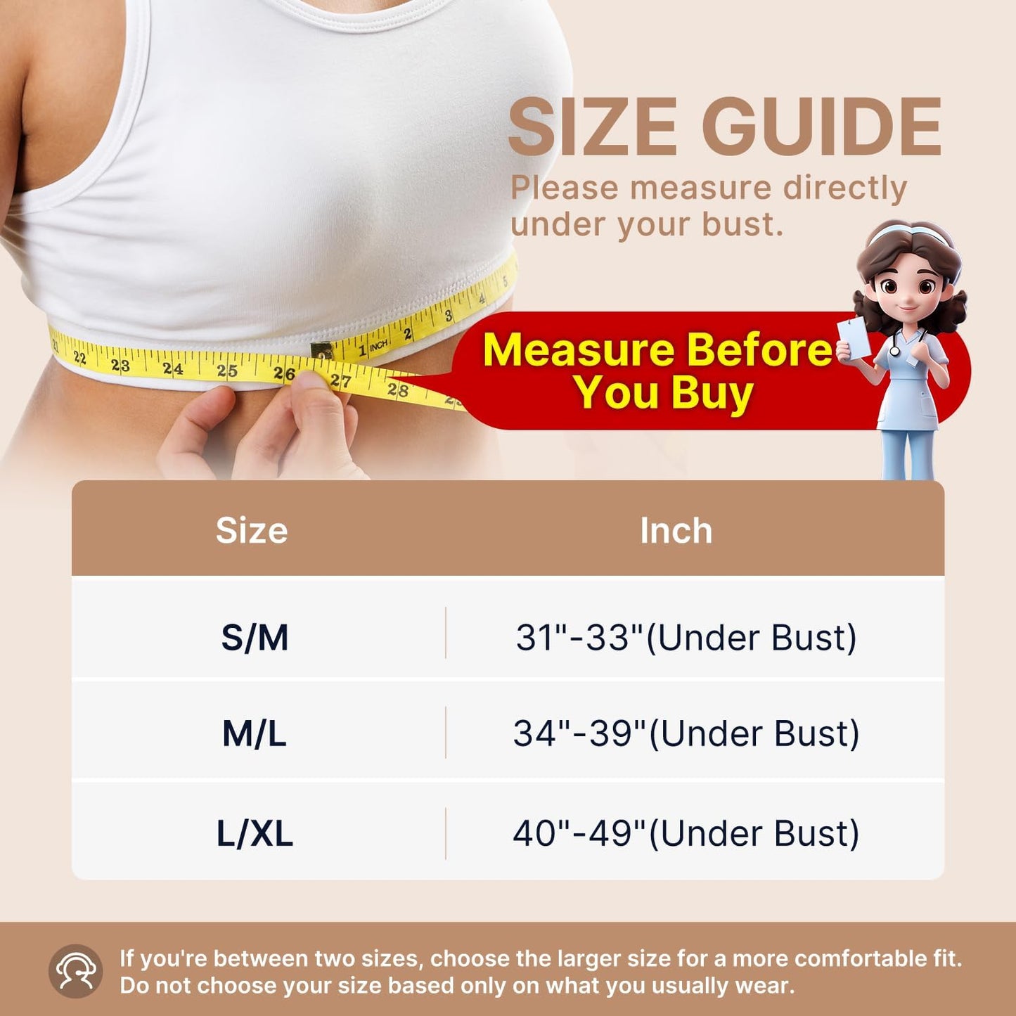 Fit Geno Posture Corrector for Women Invisilite: Invisible Lightweight Back Brace for Neck Shoulder Upper Back Pain Relief - Improve Posture Correct Hunchback Slouching Under Clothes Large/X-Large