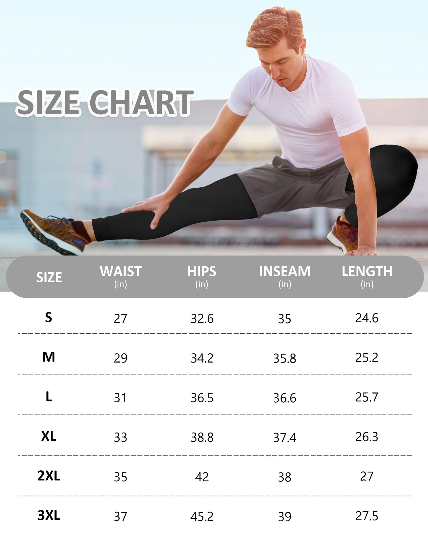 EoBeKee Men's 2 Pack Compression Pants with Pockets, Cold Weather Winter Athletic Football Leggings, Sports Workout Base Layer Tights for Yoga Gym Running Basketball