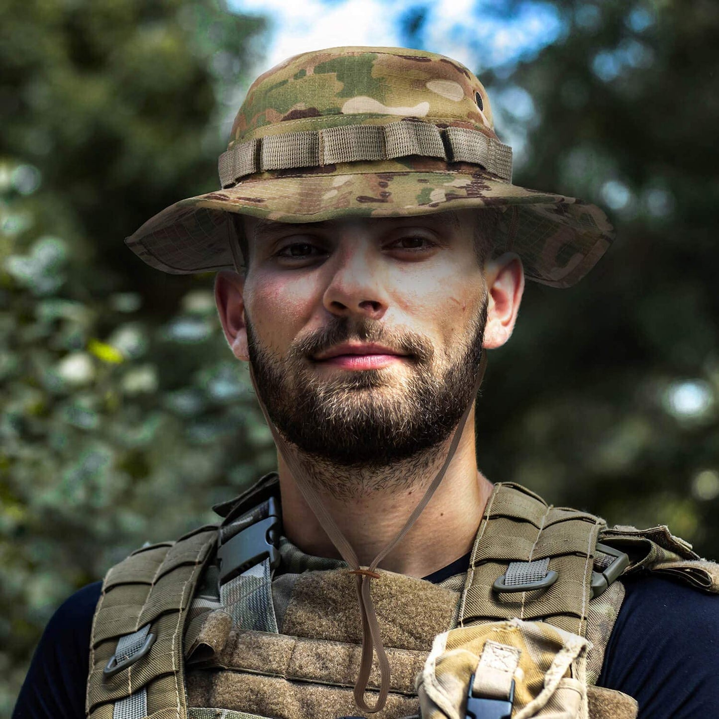 GLORYFIRE Boonie Hat Military Tactical Boonie Hats for Men Women Hunting Fishing Outdoor Tan