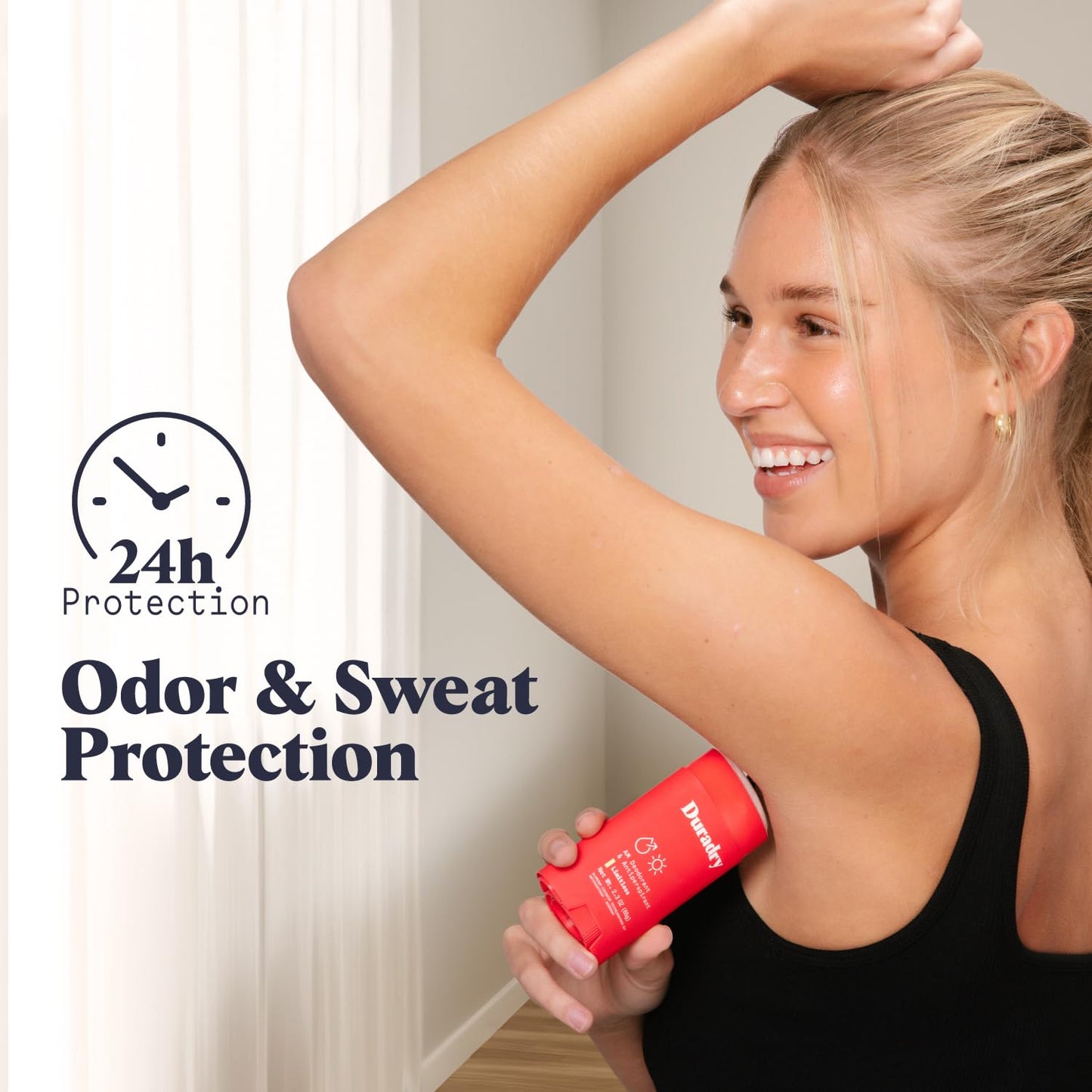 Clinical-Strength Antiperspirant Deodorant for Women and Men - Clean formula with Natural Ingredients, Odor, and Excessive Sweat protection for Armpits - Clear Sky, 2.3 Oz (Pack of 3)