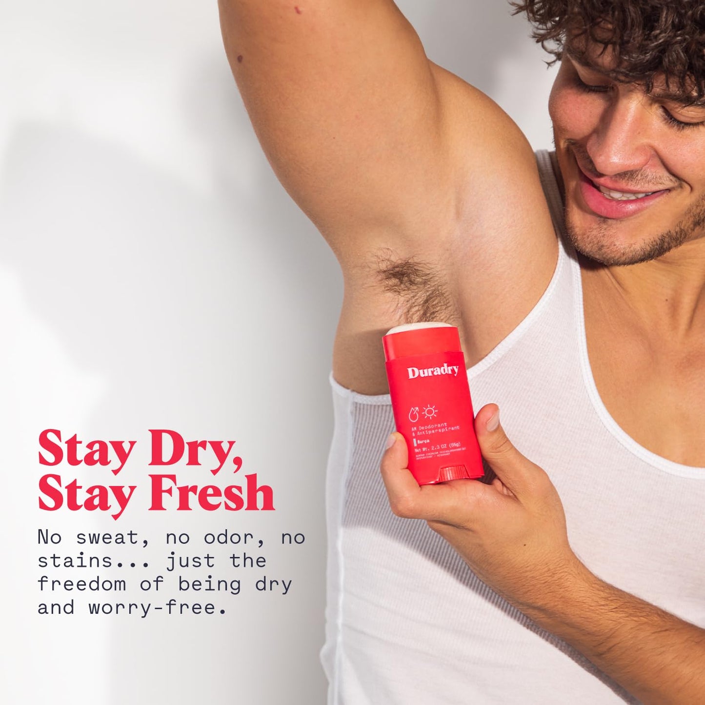 Clinical-Strength Antiperspirant Deodorant for Women and Men - Clean formula with Natural Ingredients, Odor, and Excessive Sweat protection for Armpits - Clear Sky, 2.3 Oz (Pack of 3)
