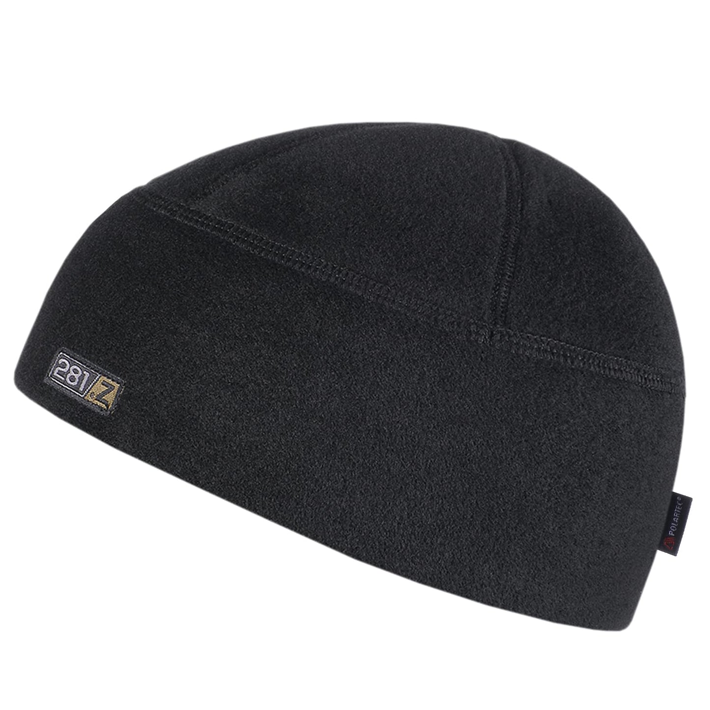 281Z Polartec Thermal Pro Winter Skull Cap - Military Tactical Outdoor Sport - Watch Cap Fleece Beanie (Black, Small)