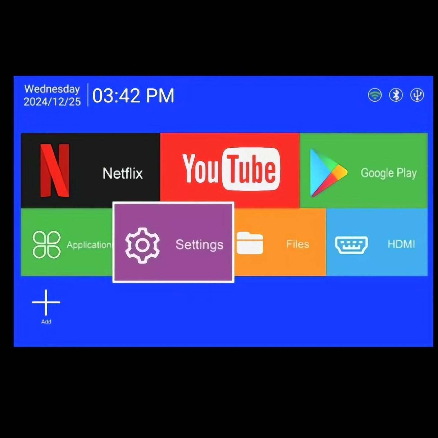 Mini Projector, 4K Decoding, 1080P Resolution, Compatible with Smartphones, Laptops, Tablets and Home Theater Devices, Equipped with Bluetooth 5.0 and Wi-Fi 6, Runs on Android 11.0 System