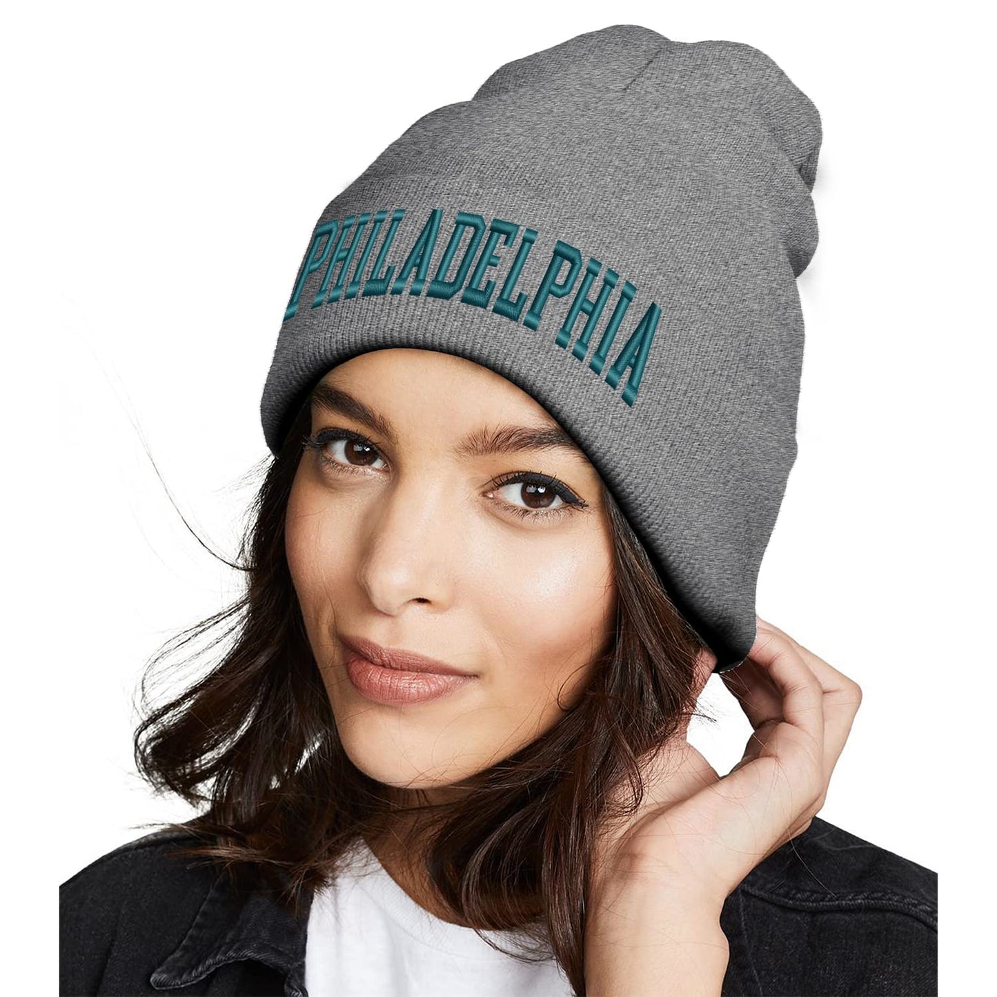 Kneenow Beanie Beanie for Men Women Winter Hats Apparel Gifts Grey