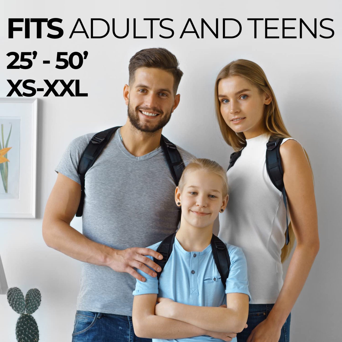 Posture Corrector For Women & Men - Adjustable Shoulder Posture Brace - Figure 8 Clavicle Brace For Posture Correction And Alignment