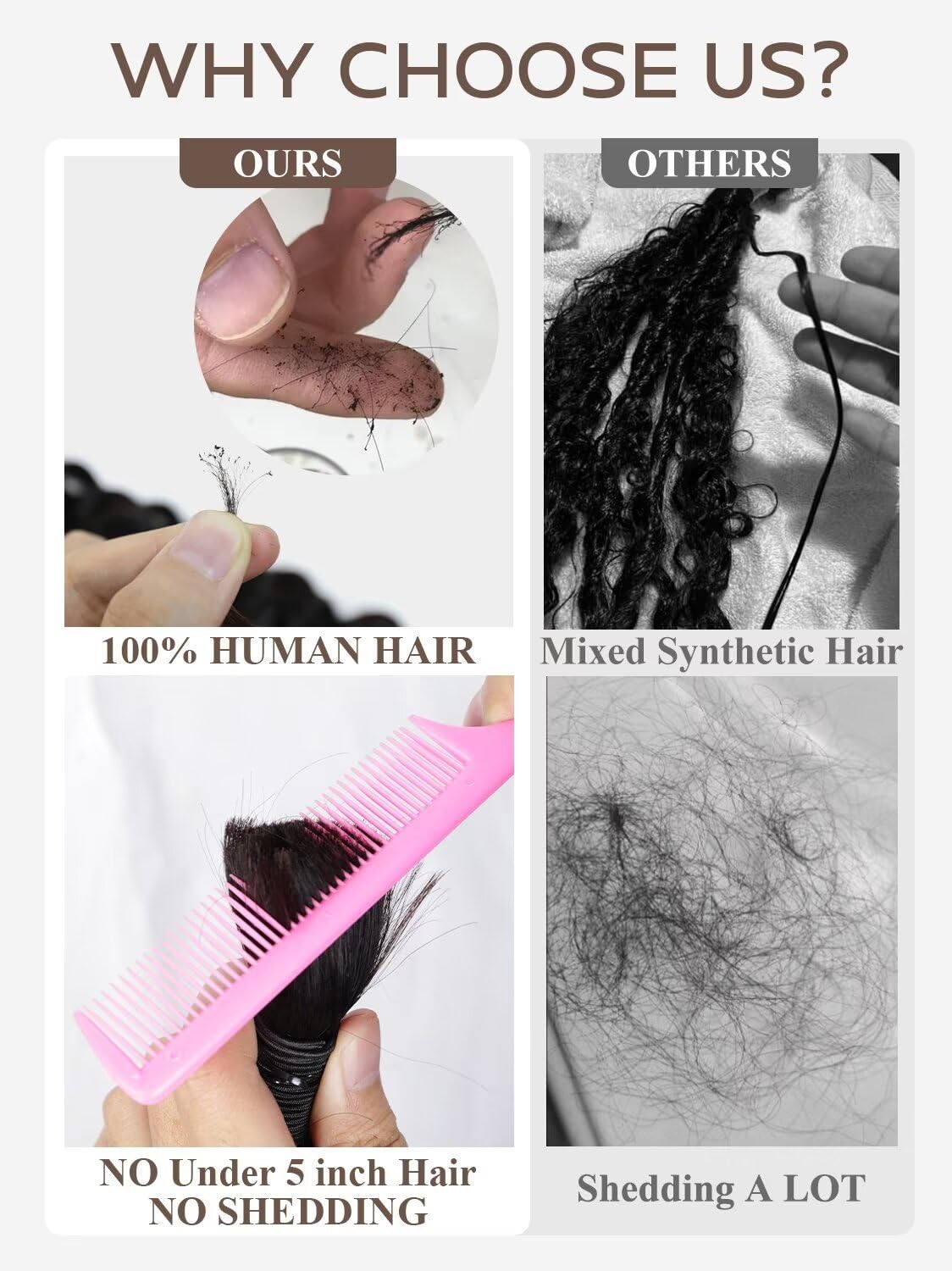 Human Braiding Hair 100g 26 Inch Deep Water Wave Bulk Human Hair for Braiding No Weft 12A Brazilian Virgin Curly Human Hair Extensions for Boho Braids Wet and Wavy Natural Human Hair Braiding Hair