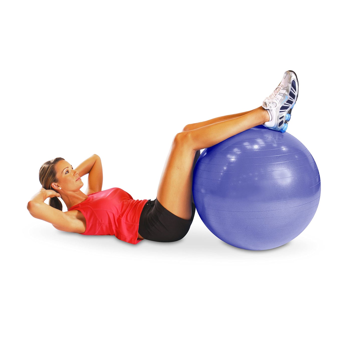 CAP Barbell Fitness Stability Exercise Ball, 65cm, Purple