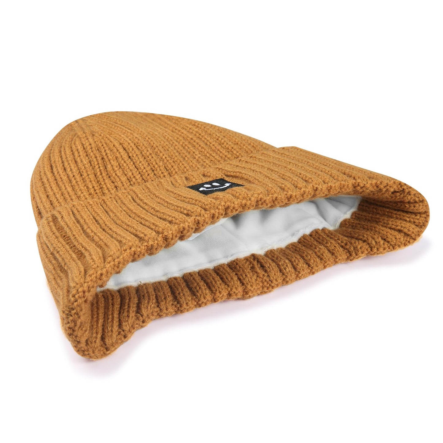 MaxNova Knit Winter Infant Hats 3-8 Years Camel