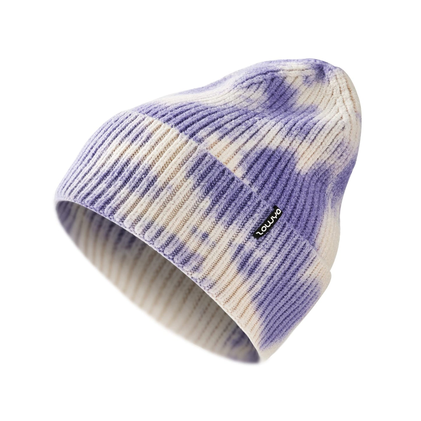 zowya Ultrawarm Winter Beanie for Men & Women Thermal Lining Double-Layer Skully Thick Knit Beanie, 1-Hat (Blue)