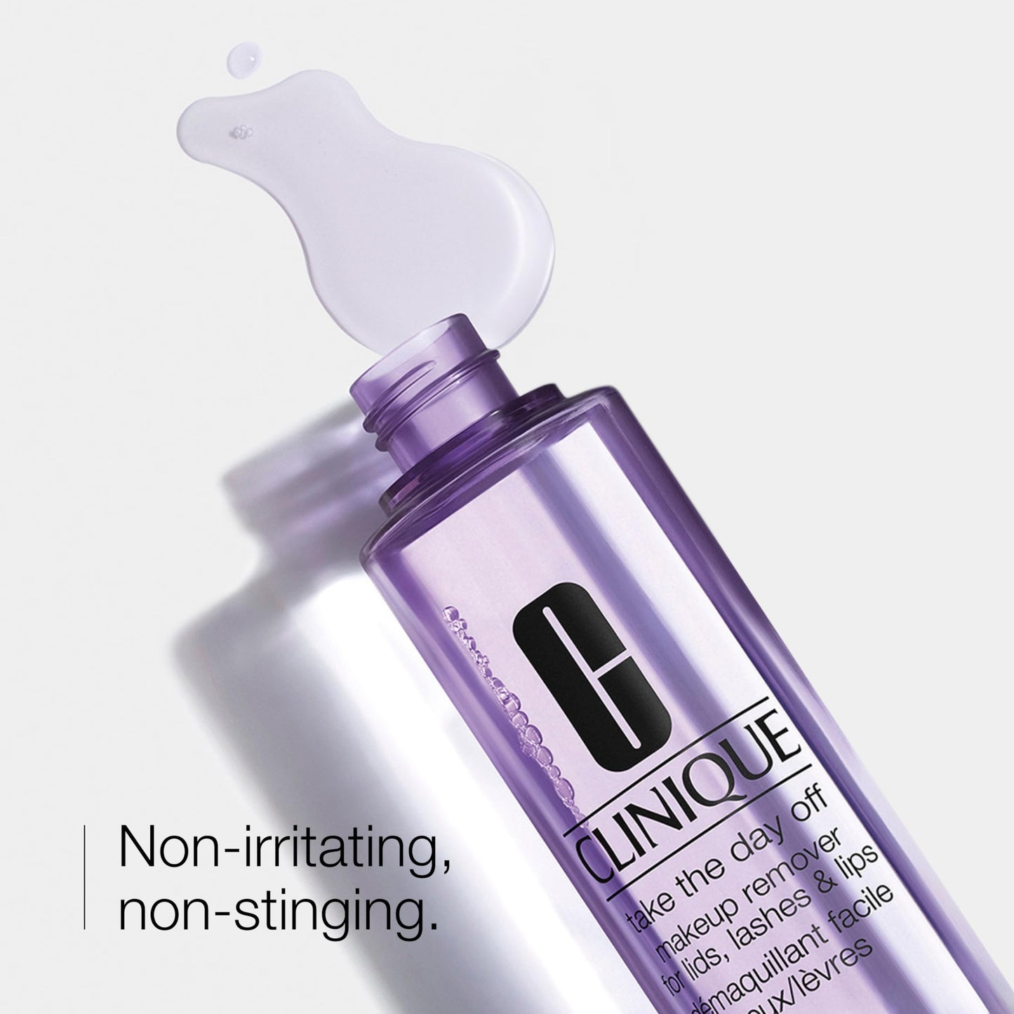 Clinique Take The Day Off Liquid Makeup Remover For Lids, Lashes, + Lips | Oil Free + Non-Irritating, 1.7 Fl Oz