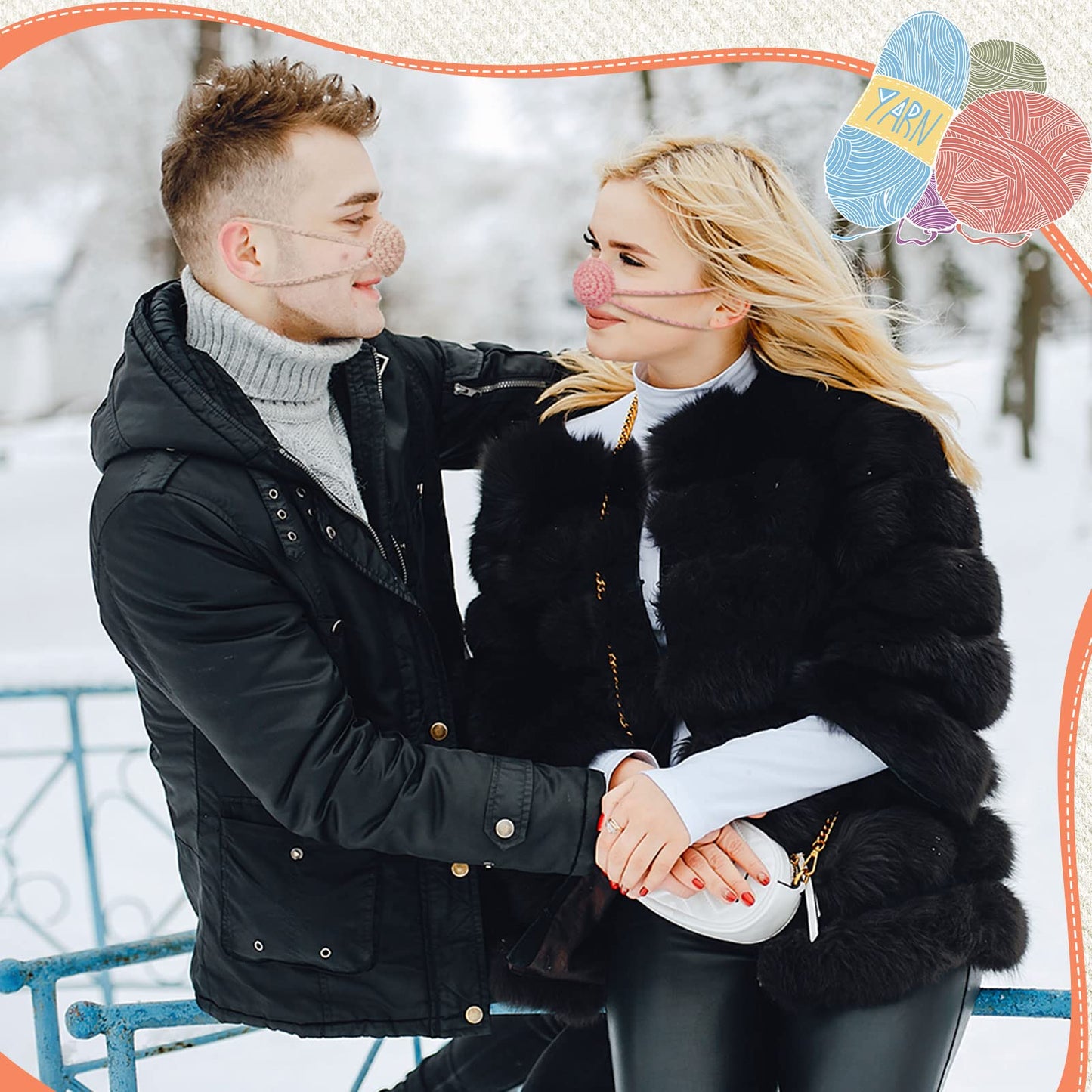 Eurzom 8 Pcs Nose Warmer Women Winter Cozy Soft Nose Cover Comfort Wool Nose Guard for Women Men Sleeping Ski Outdoor Activities Cold Weather Snow Air Conditioning Protection, 8 Colors