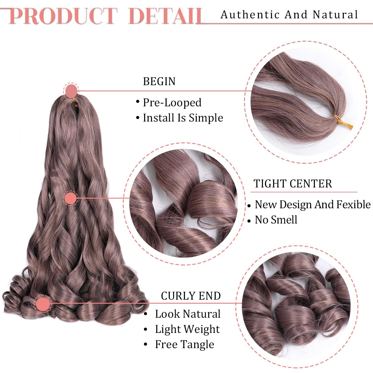 French Curly Braiding Hair,#BT01 Spanish Curly Braiding Hair for Box Braids 8 Packs Bouncy French Curl Braiding Hair 24 inch Pre Stretched Synthetic Hair Extensions(Pack of 8,#BT01)