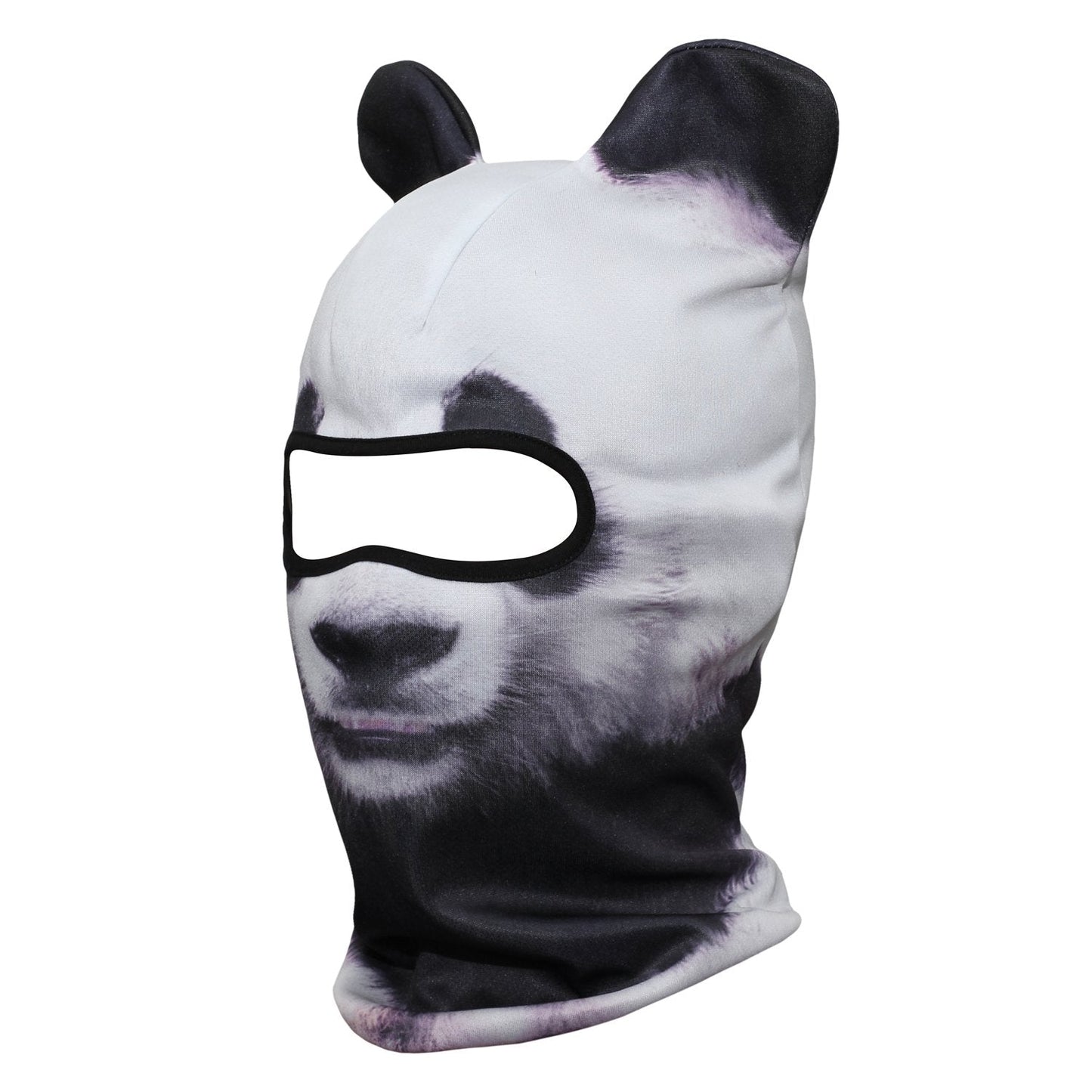 WTACTFUL 3D Animal Ears Balaclava Windproof Face Mask Sun Protection for Skiing Snowboard Cycling Motorcycle Music Festivals Raves Halloween Party Summer Winter Cold Weather Outdoor Panda MEB-01