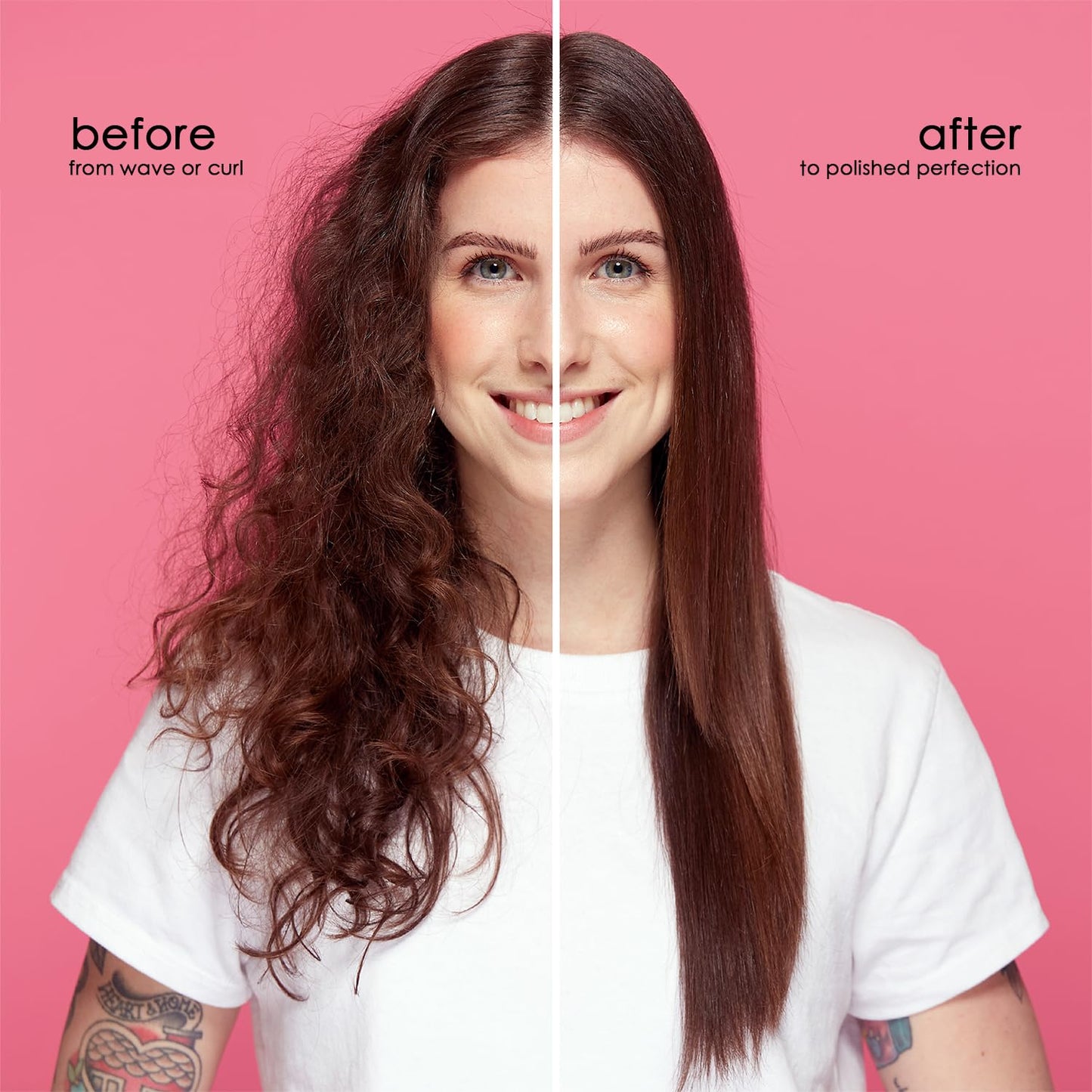 ANGENIL Pro Titanium Flat Iron Hair Straightener and Curler 2 in 1, Round Pink Dual Voltage Hair Straightener Irons with Heat Resistant Silicone Mat Hot Tools, Large LCD Display, 20S Fast Heating