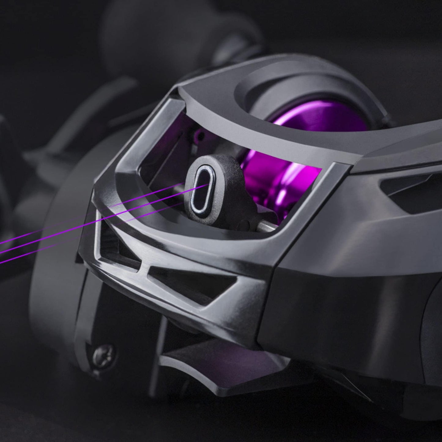 Lacusmall Baitcaster Reels, Fishing Reels with 7.2:1 Gear Ratio, Baitcasting Reel with Magnet Braking System, Bait Casters Reel with Fishing Alarm System, 17.6 LB Max Drag(Right Hand)