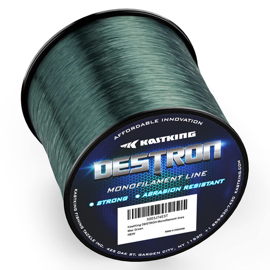 KastKing Destron Mono Fishing Line Max Green 8 LB,3191YDS