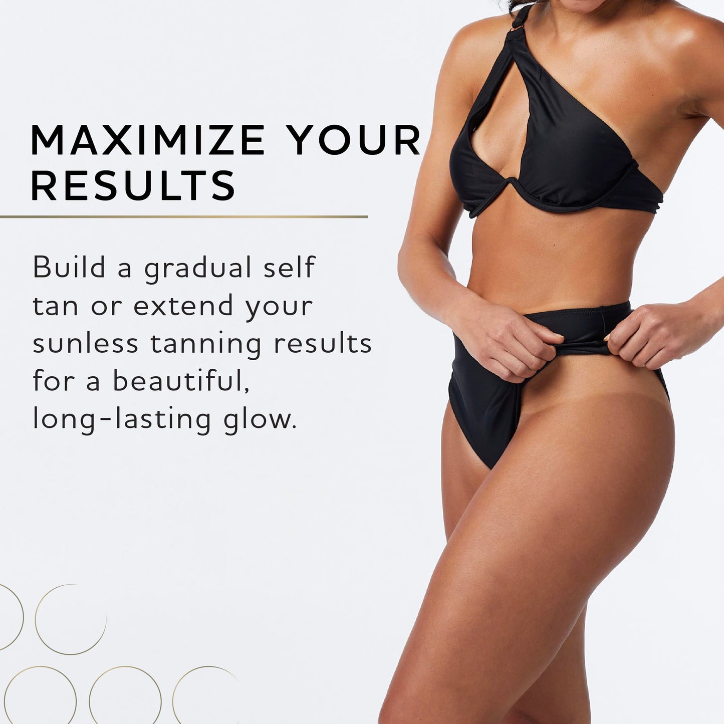 Norvell Sunless Self Tanning Bundle: Self Tan Extender Lotion, 8,5 fl. oz. + Streak Free Tan Applicator Mitt - Premium After Tanning Lotion Moisturizer and Washable Self Tan Mitt for Flawless Results