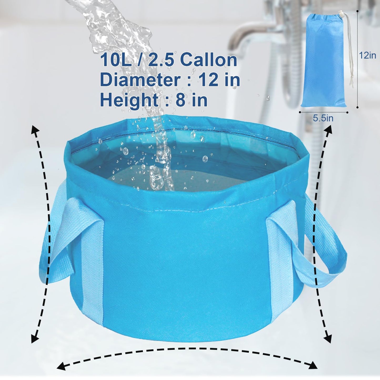 YoTmake Ionic Detox Foot Bath SPA Machine, Ionic Cleanse Detox Foot Bath Spa Machine, Ionic Foot Bath Detox Machine with Blue Bucket for Health Care Personal Home Travel