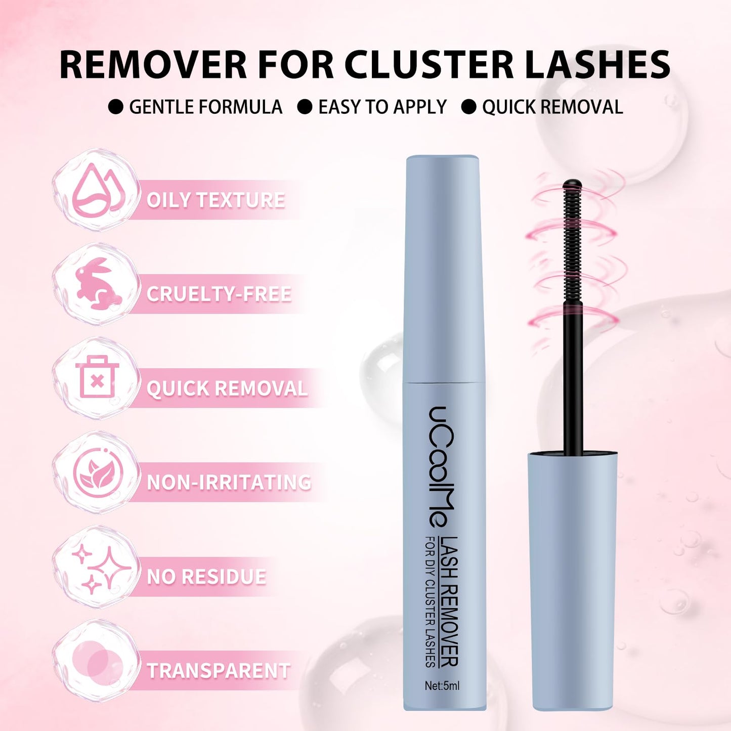 Fairy Lash Clusters Kit 8-14mm Manga Individual Lashes C Curl Wispy Eyelash Clusters WideSpan Eyelash Extension Kit with Lash Bond and Seal Wet-Look Spiky Cluster Lashes Ultra-Thin Invisible Lash Band