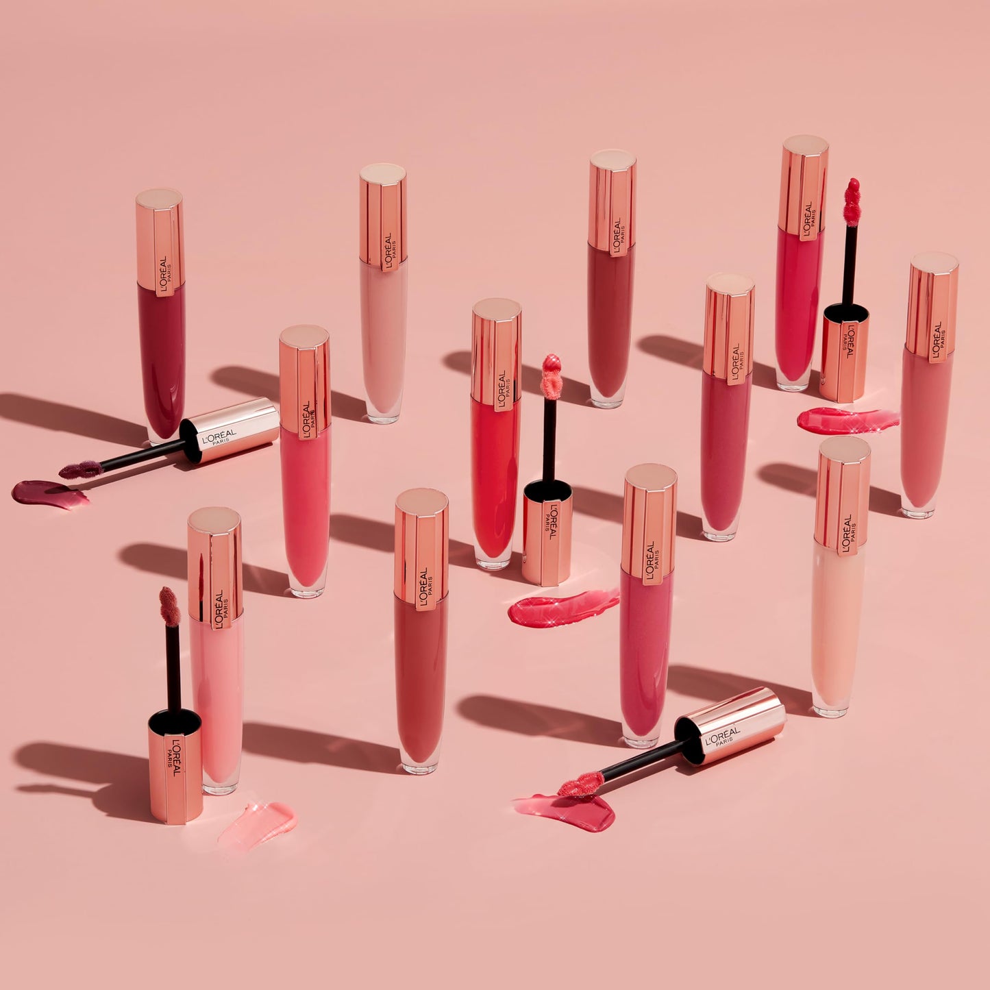 L'Oreal Paris Glow Paradise Hydrating Tinted Lip Balm-in-Gloss with Pomegranate Extract & Hyaluronic Acid, Ultra-Gentle, Non-Sticky Formula, Angelic Daydream, 0.23 fl oz