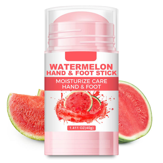 60% Urea Cream Foot Hand Cream Stick for Cracked Hands Elbows Feet Knees, Repairing Restore Balm for Dry & Dead Skin, Hydrates & Nourish Foot Care for Women & Men, Watermelon Scent, 1.41 oz