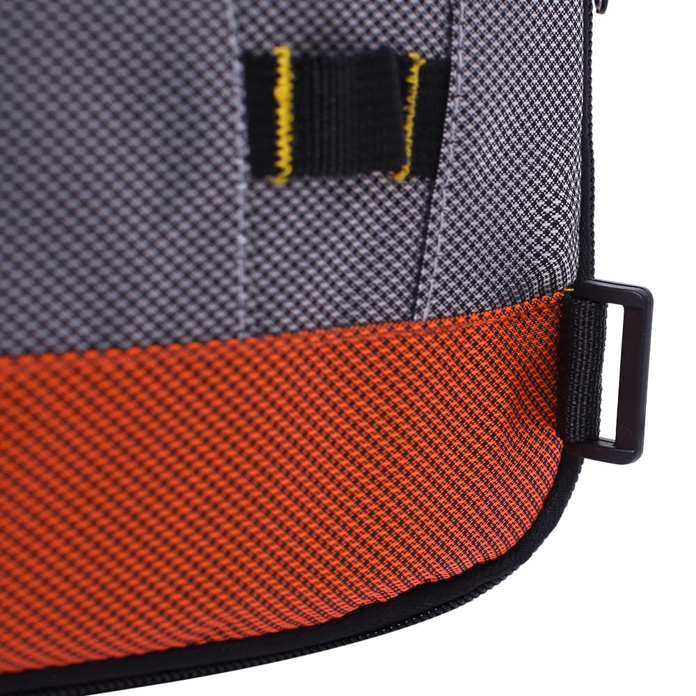 Raprance Fishing Lure Bag Baits Tackle Binder Organizer Storage Plastic Bag(Orange)