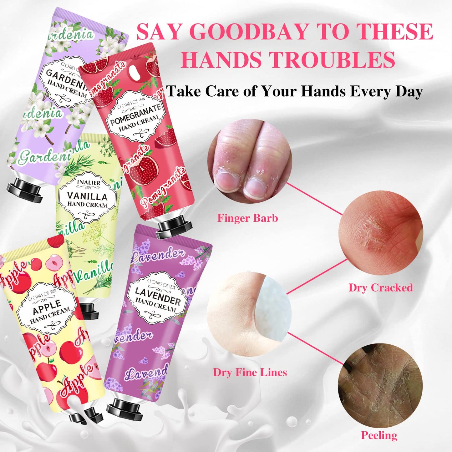 86 Pack Hand Cream Bulk Gifts,Easter Basket Stuffers for Teens,Mothers Day Gifts for Mom,Teacher Appreciation Gifts,Natural Travel Size Hand Lotion for Dry Cracked Hands,Nurses Week Gifts for Women