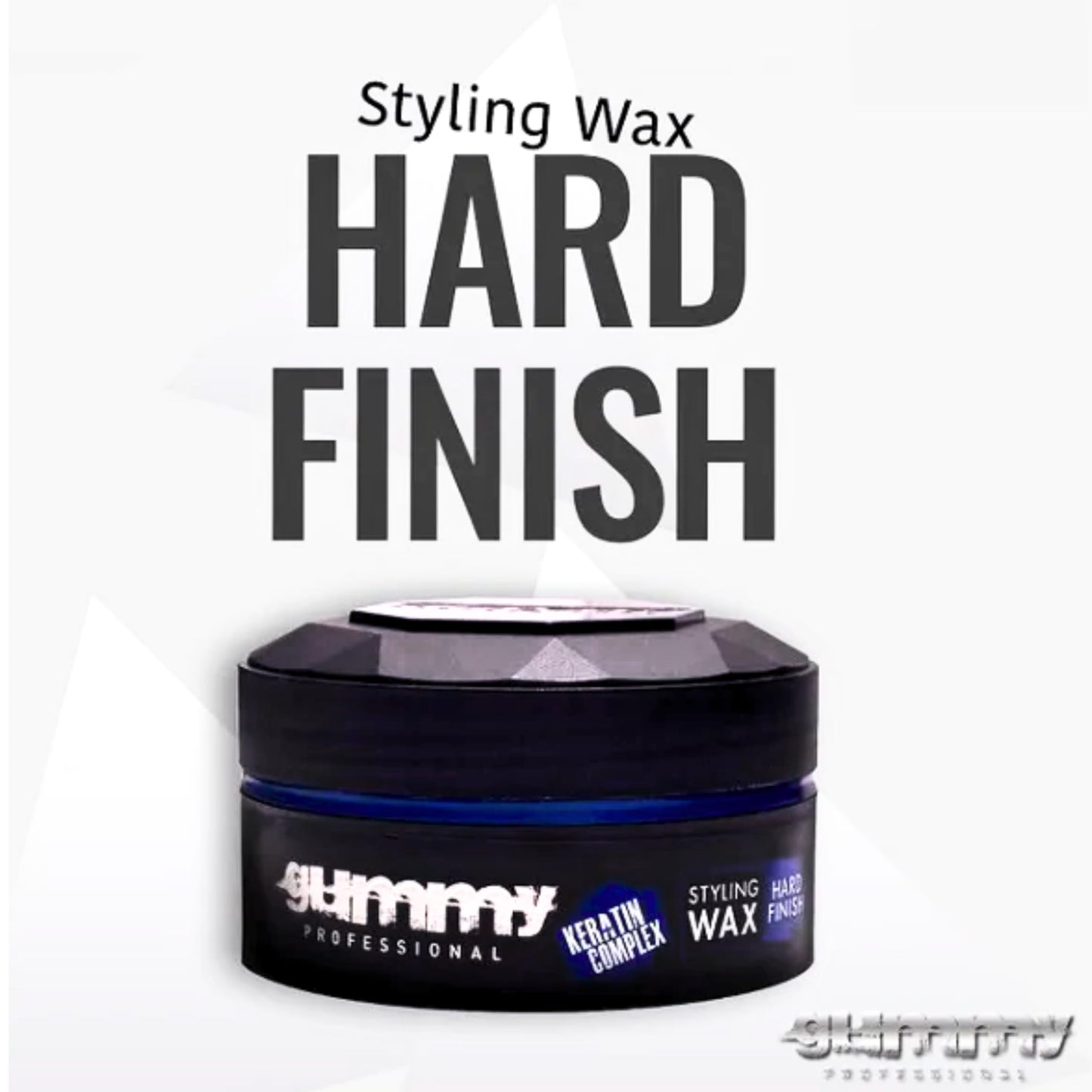 Gummy Hard Finish Hair Styling Wax 150ml - 5.07 Fl Oz (Pack of 1) Hard Finish