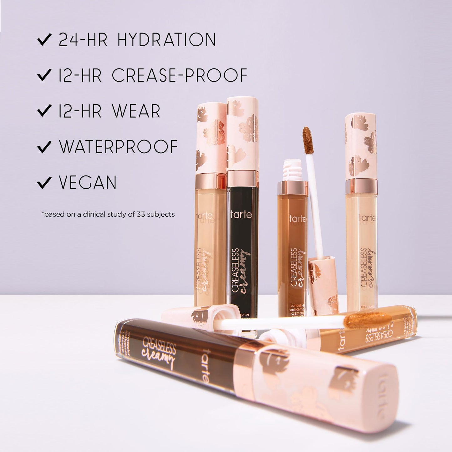 tarte creaseless creamy full-coverage concealer - 38N medium-tan neutral (medium to tan skin with a balance of warm & cool undertones)