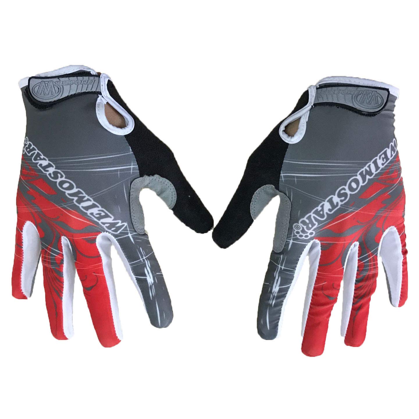 JPOJPO Cycling Gloves for Men Women Full Finger Bike Gloves, 3D Gel Pad Comfortable