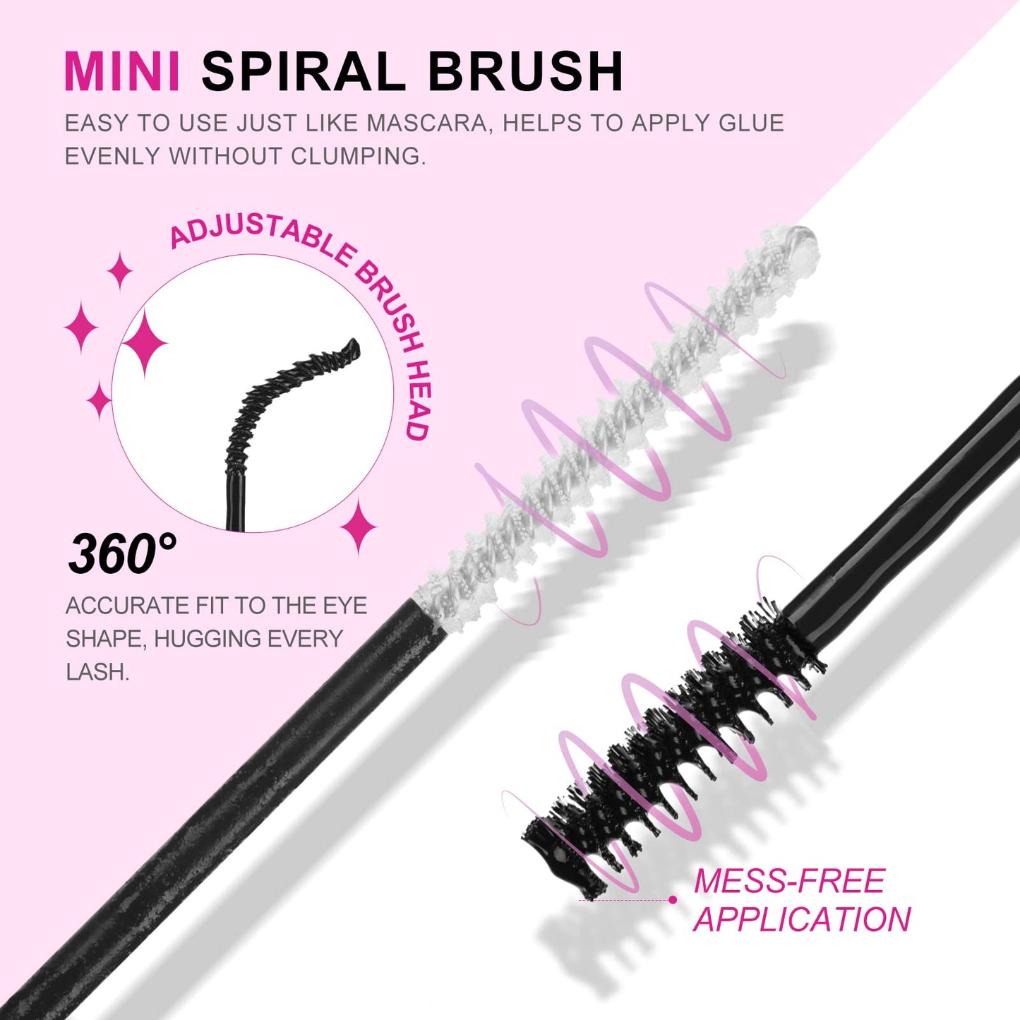 CALAILIS Lash Bond and Seal and Lash Glue Remover Kit, Cluster Lash Glue for Lash Clusters Strong Hold and Long Lasting 72 Hours, Gentle Soothing Non-Irritating Eyelash Glue Remover, 2Pack