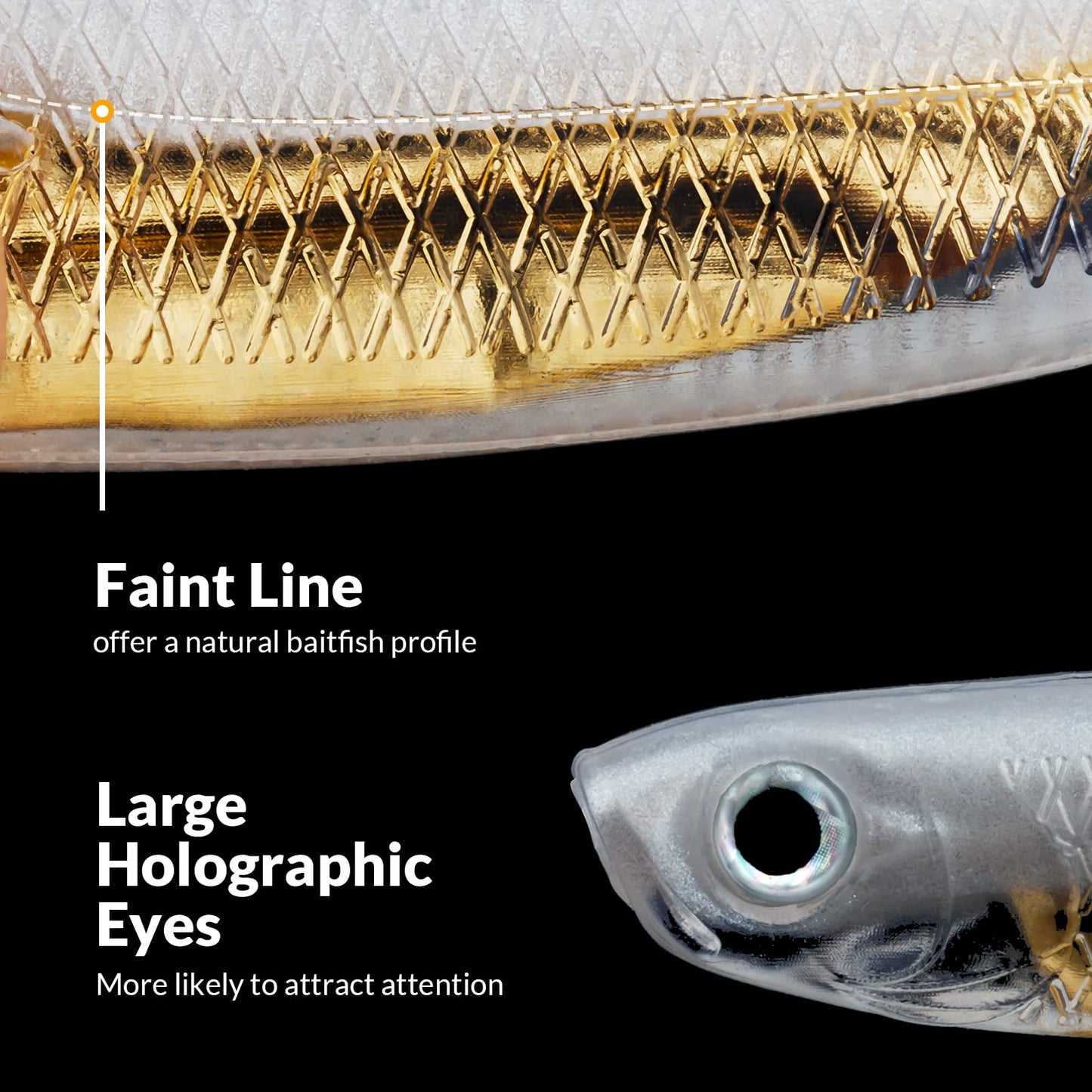 QualyQualy Soft Plastic Swimbait Paddle Tail Shad Lure Soft Bass Shad Bait Shad Minnow Paddle Tail Swim Bait for Bass Trout Walleye Crappie 2.75in 3.14in 3.94in 5in