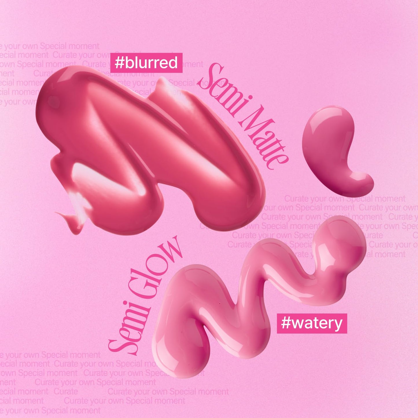 fwee Pink Obsession Stay-Fit Lip Tint | M09 Peach Pink | Weightless & Layerable Tint for Smudge-proof, Long-lasting Wear | Soft Blur Finish or Vibrant Flush | 3.8g
