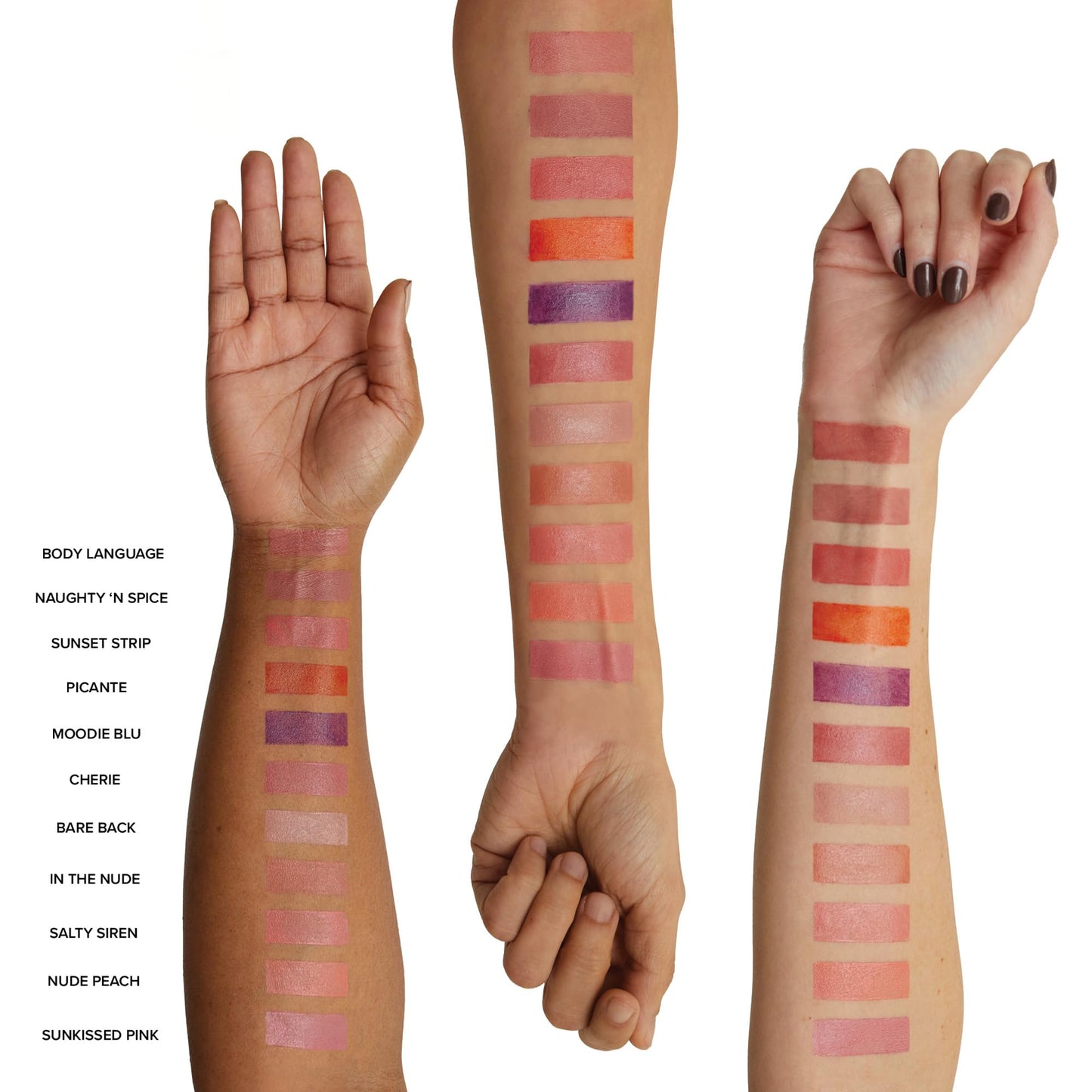 Nudestix Nudies Matte Cream Blush Stick 3-in-1 All Over Face Color - Blush Stick for Cheeks Eyes and Lips - Cream Blush for Cheeks w/Blending Brush (Salty Siren)