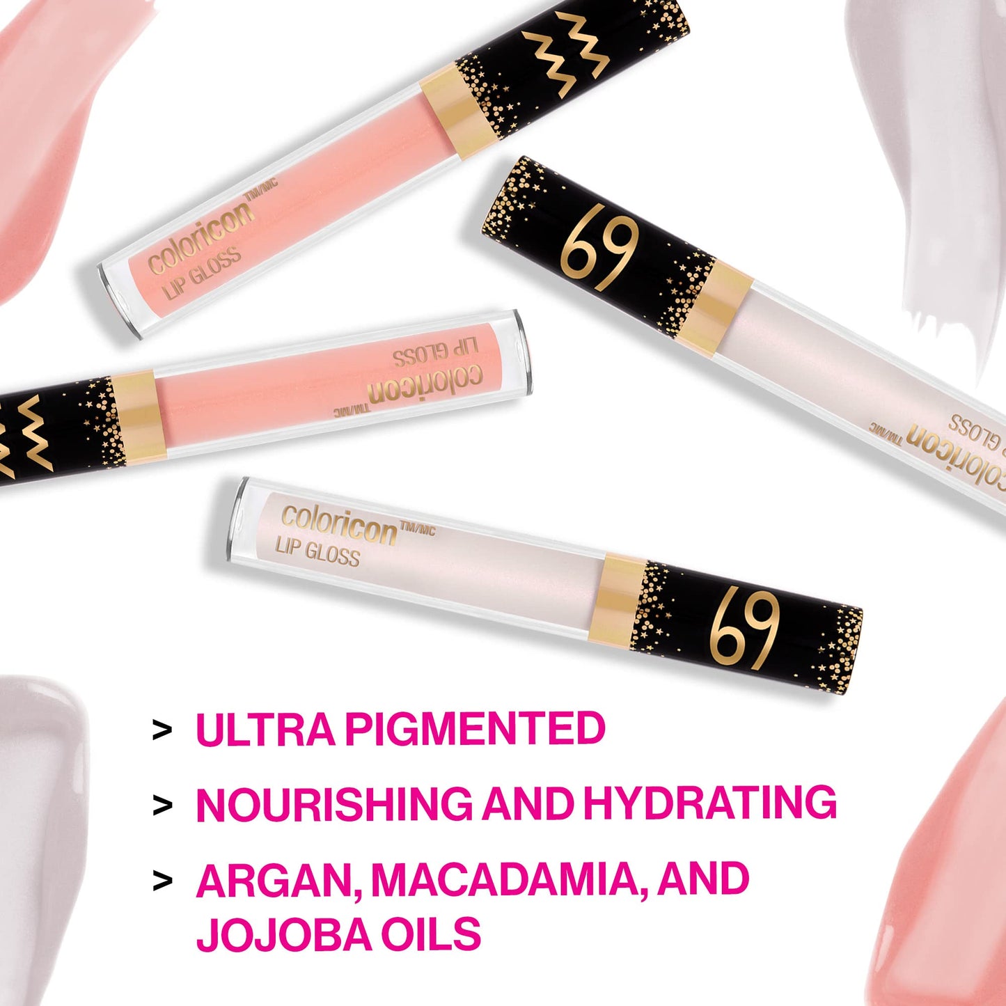 wet n wild Color Icon Lip Gloss Aquarius (681A) (Pack of 2)