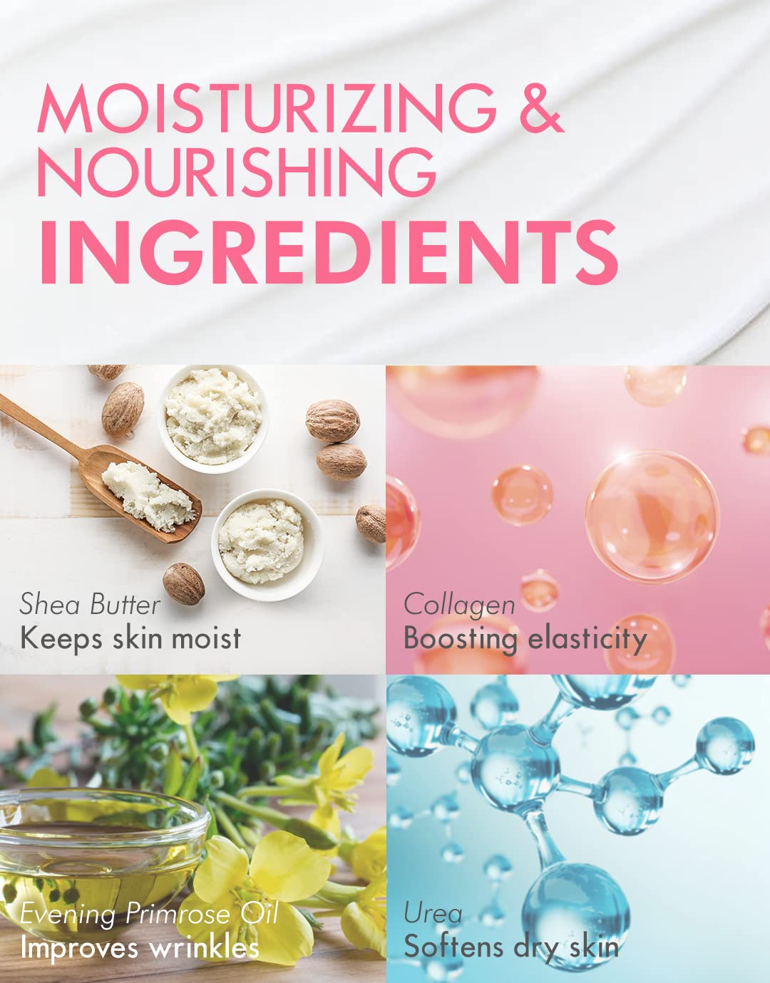 DERMAL Moistfull Silky Hand Mask Gloves 3 Pairs for Dry Hands - Intensive Repairing with Collagen and Shea Butter - Nourishing & Moisturizing Renew Hand Mask - Refreshing Peach Scent