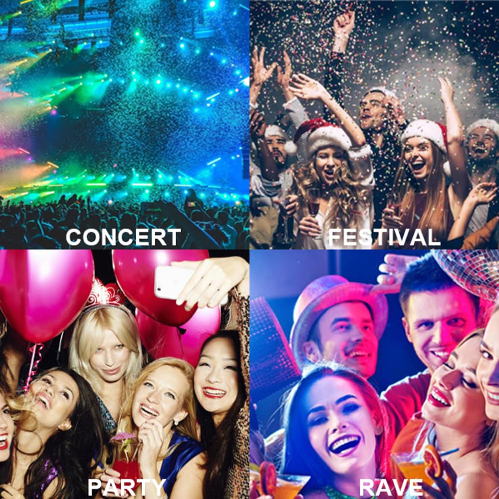 Mysense Gold Body Glitter Stick, Mardi Gras Face Glitter Makeup, Festival Rave Accessories for Women, Mermaid Sequins Chunky Glitter Face Paint, Hair Glitter Gel for Kids, 0.56oz