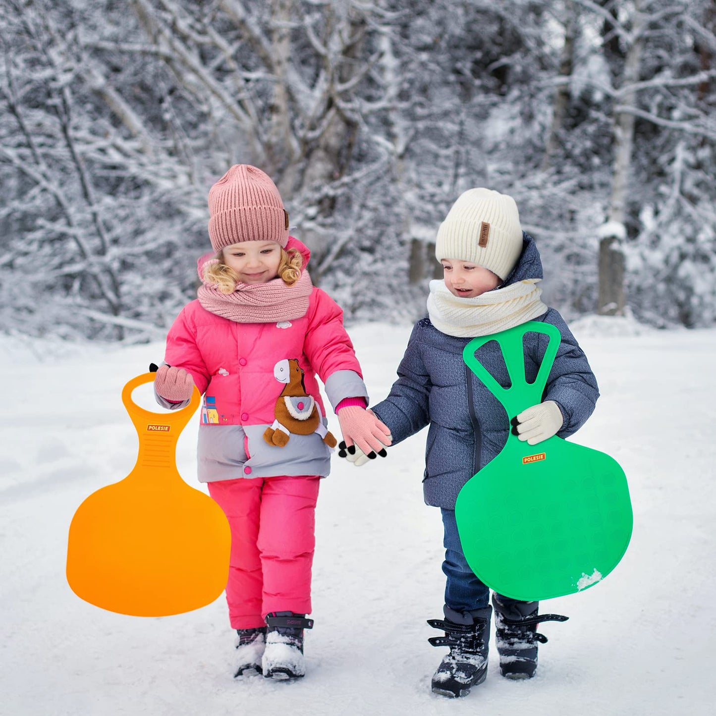 Hicdaw 3PCS Kids Winter Hat Glove Scarf Sets, Toddler Gloves Neck Warmer Baby Winter Hat Toddler Gloves Scarf Set for Boys Girls, White