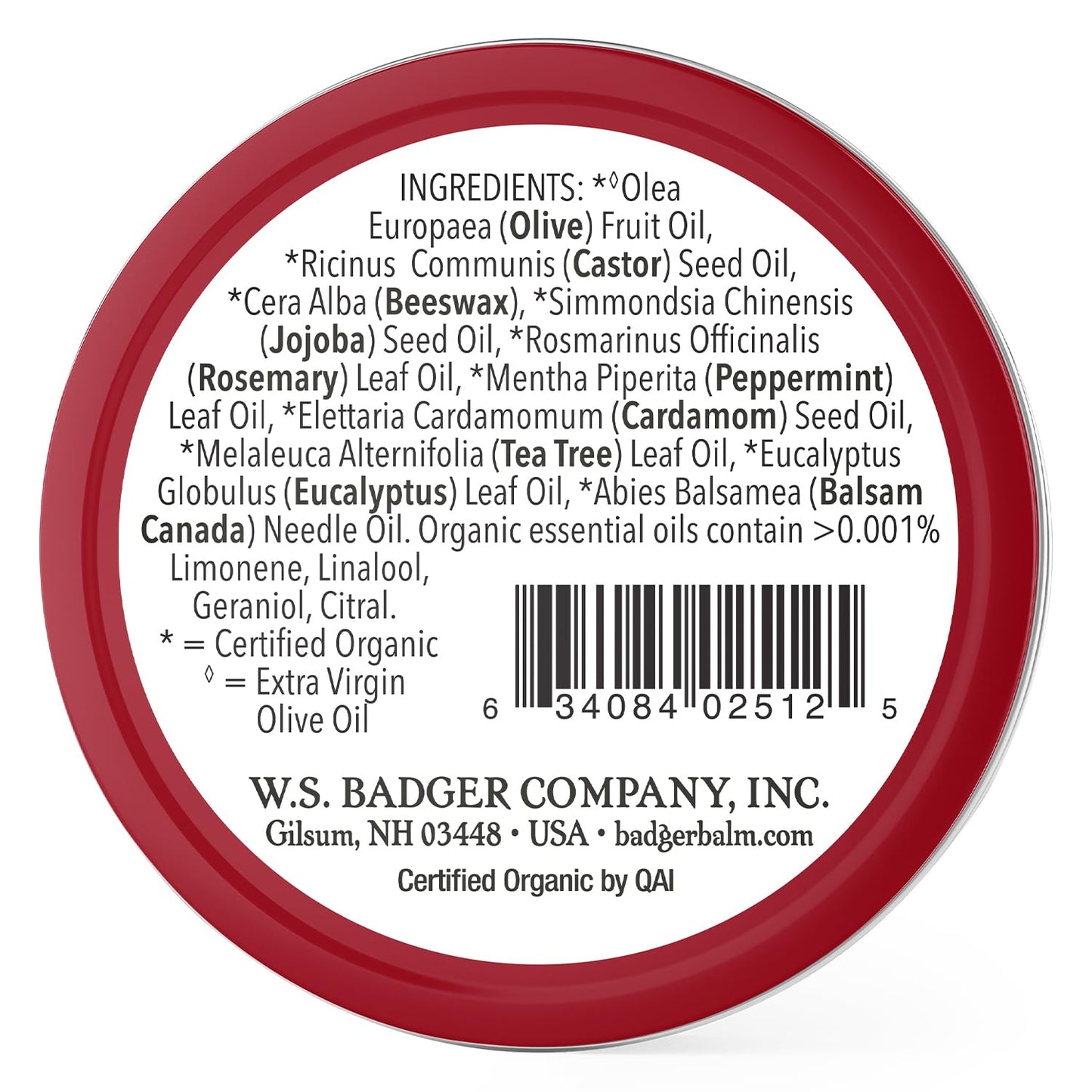 Badger Foot Balm, 100% Organic Foot Cream for Dry Cracked Heels and Feet, Fast Acting Foot Care for Women & Men, All-Natural Cracked Heel Treatment, .75 oz Tin
