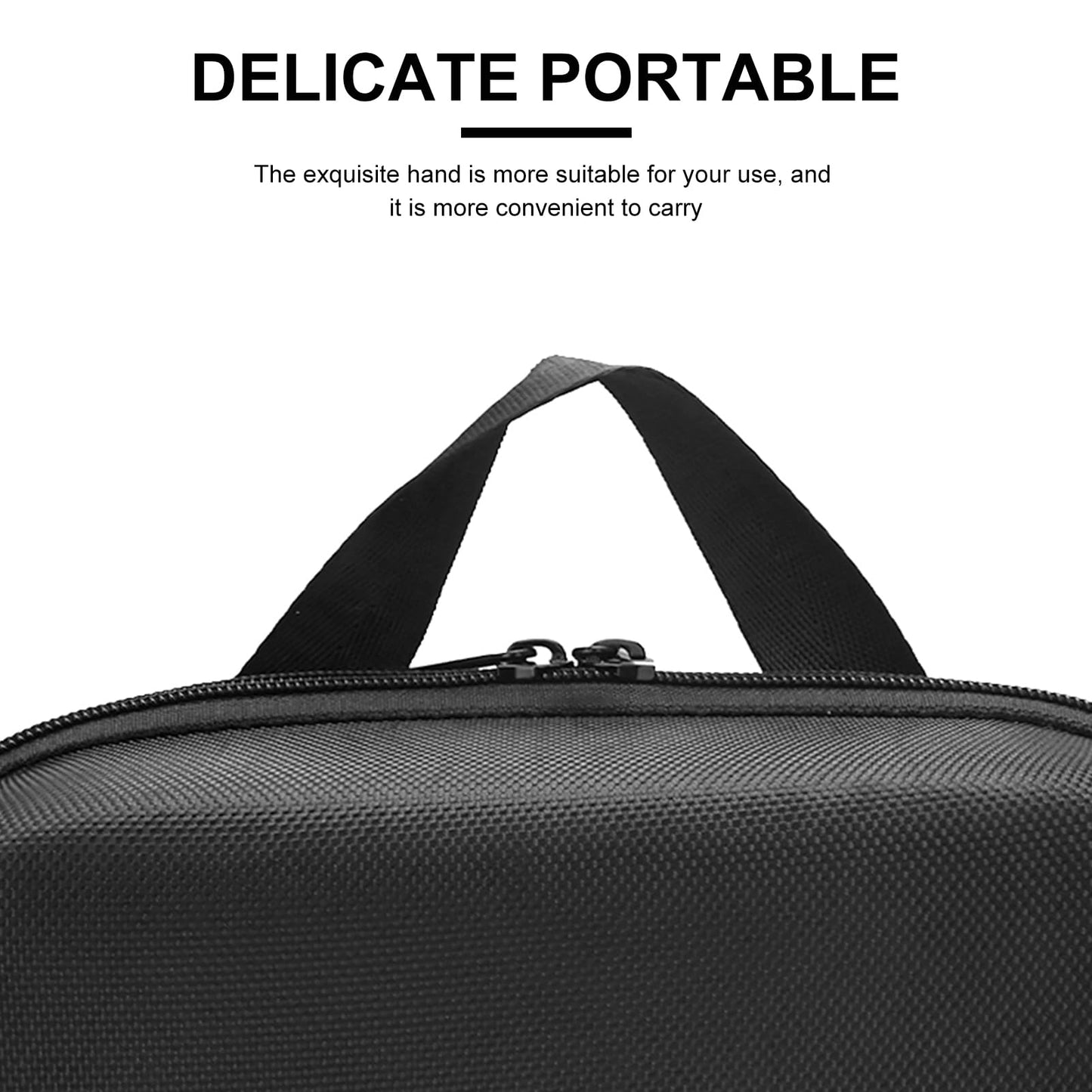 ZIBARBER Barber Carrying Case,Barber Case, Stylist Tool Box Professional Salon Hair Cutting Grooming Kit Storage Organizer for Clippers, Scissors, Barber Supplies (Small)