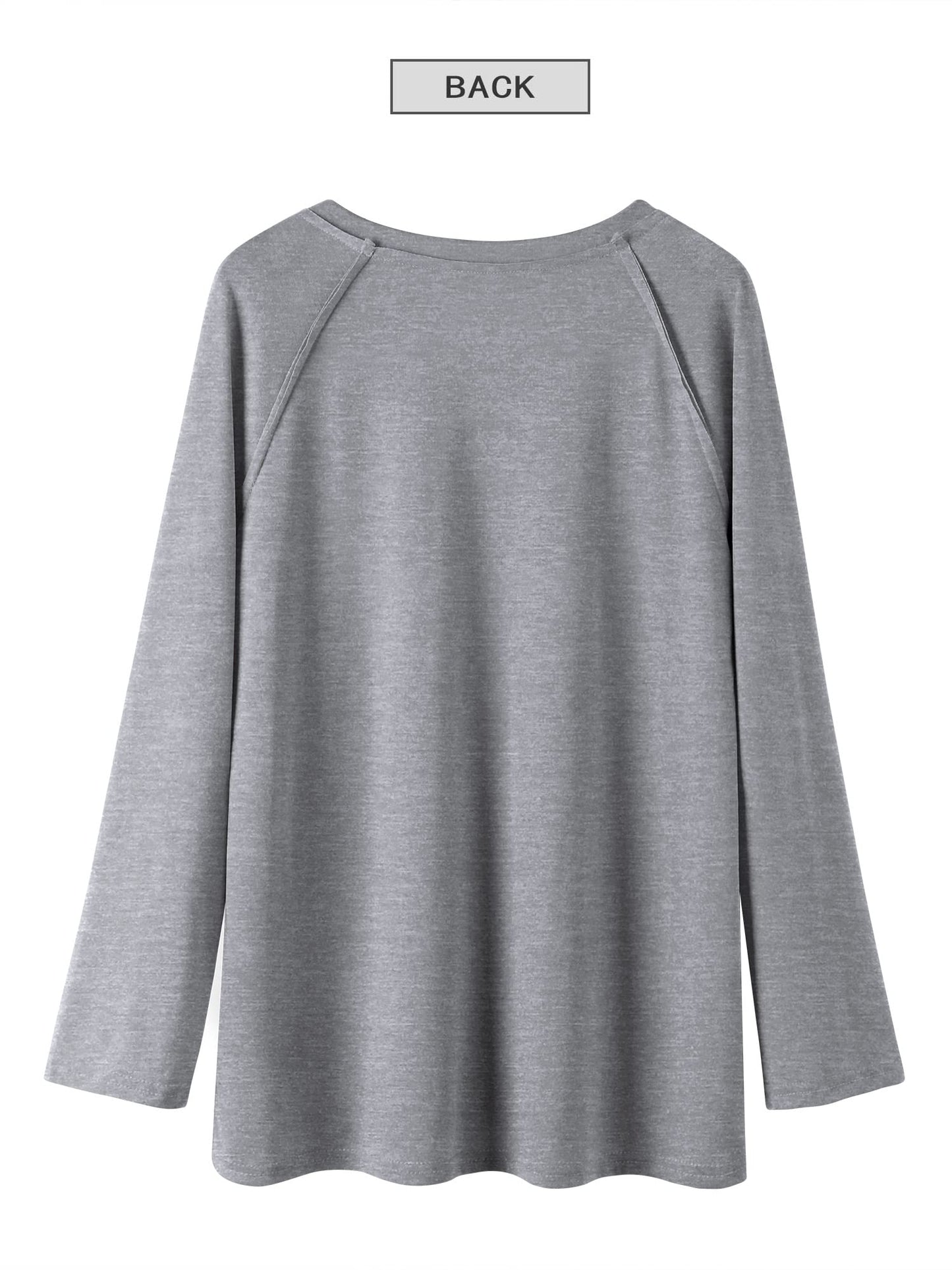 Womens Yes I'm Cold Sweatshirt V Neck Long Sleeve Shirts Casual Loose Graphic Sweatshirts Grey L