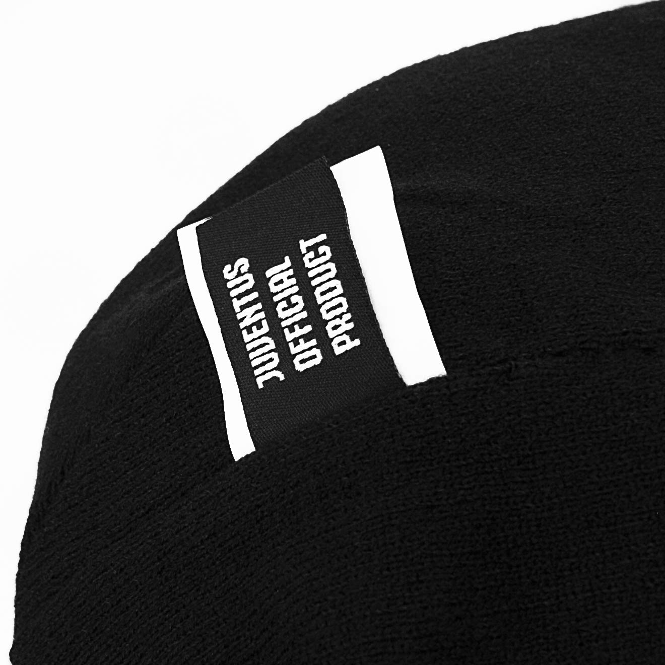 Juventus Soccer Winter Pom Pom Beanie Unisex, Juve Headwear Officially Licensed Futbol Hat by Icon Sports