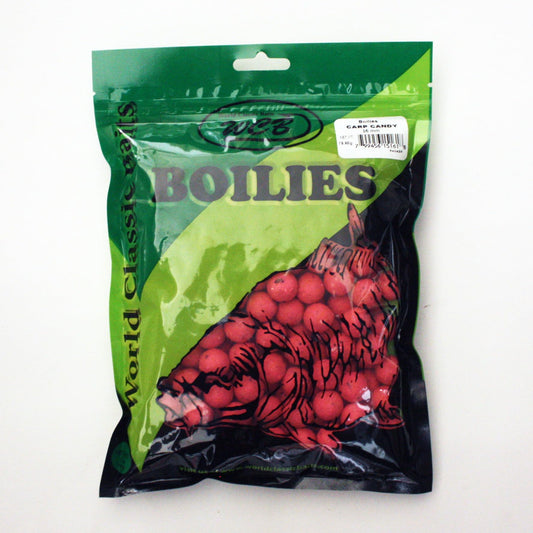 WCB Carp Baits High Protein Boilies 16 mm 1 lb Bag - Carp Fishing Bait - Ideal for Carp Fishing (Flavor: Carp Candy)